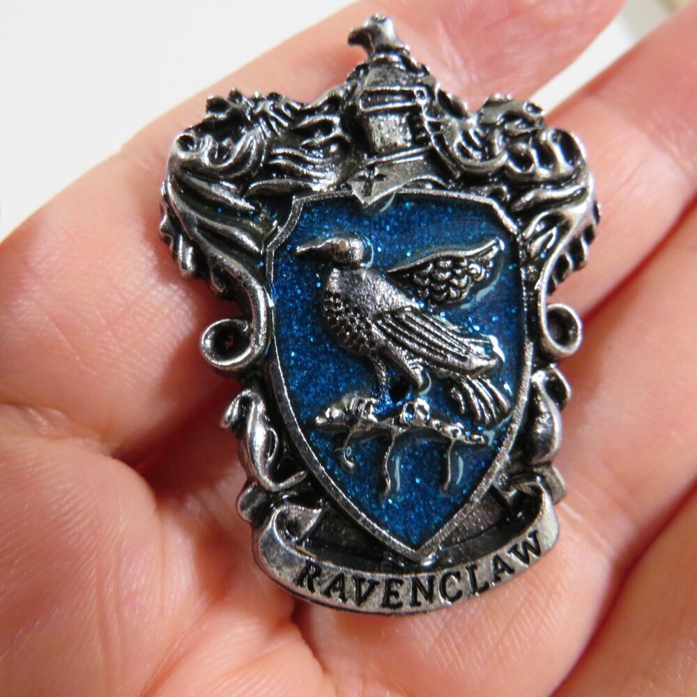Harry Potter Metal Lapel Pin BLUE from Universal Orlando